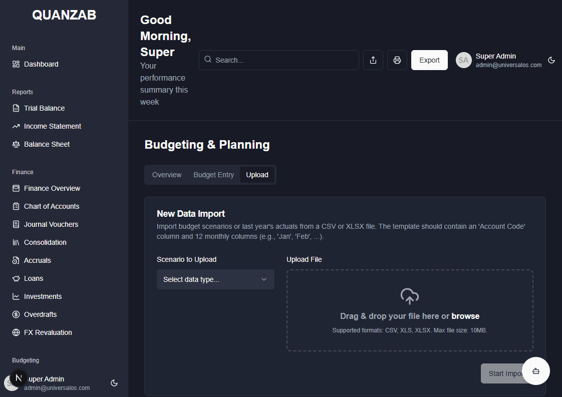 Upload Screenshot
